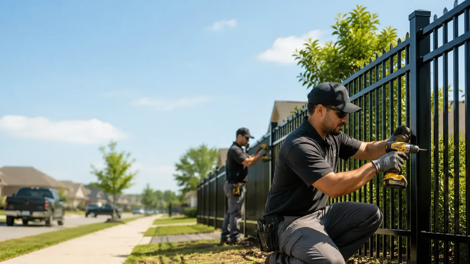 Metal Fence Installation in La Prairie, IL